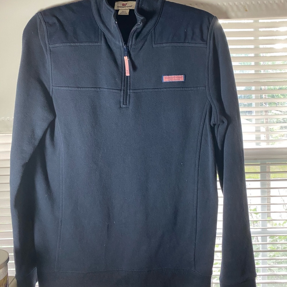 Vineyard Vines navy blue sherpa
